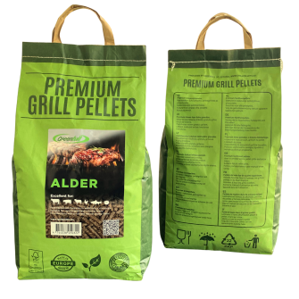 Puidugraanul grill 6mm / 8 kg paberkott