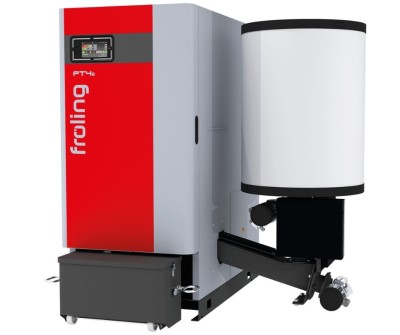 Pelletikatel PT4e 200 kW vaakumtäitega Fröling