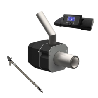 Põletikomplekt juhtseadmega ecoMAX 920 NTC 6-26kW + pelleti tigu 2m kuni 50kW kahest osast KIPI